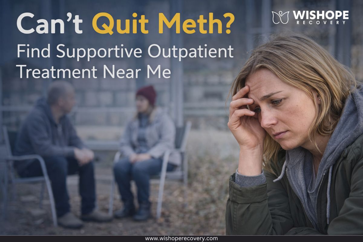 Supportive outpatient care for meth addiction recovery
