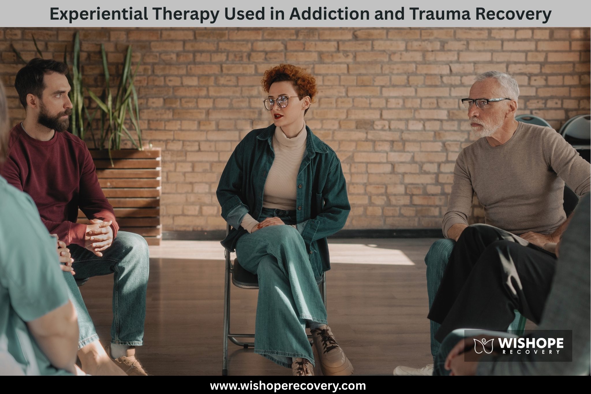 Experiential therapy for addiction and trauma recovery in a structured treatment