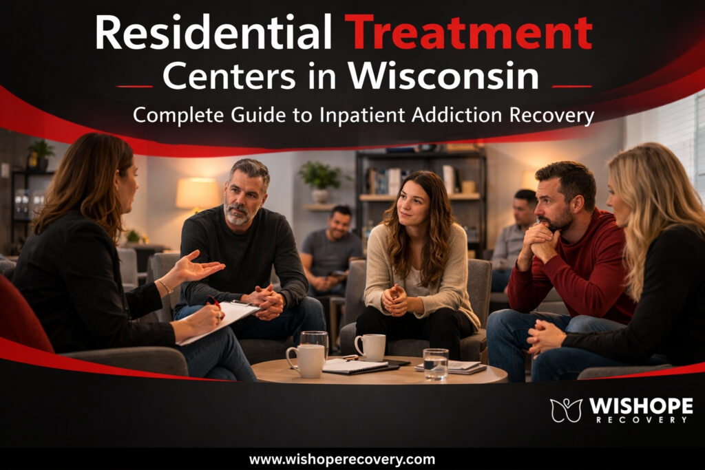 residential treatment centres in Wisconsin addiction recovery therapy