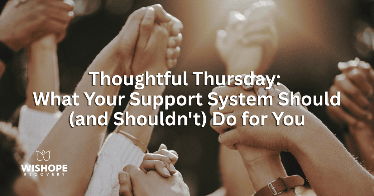 hands of support