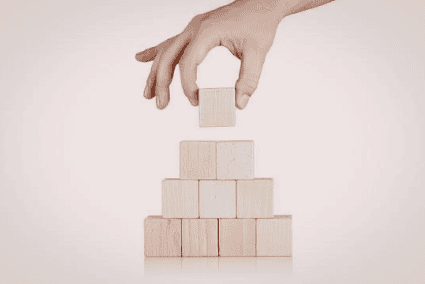 building block structure for treatment