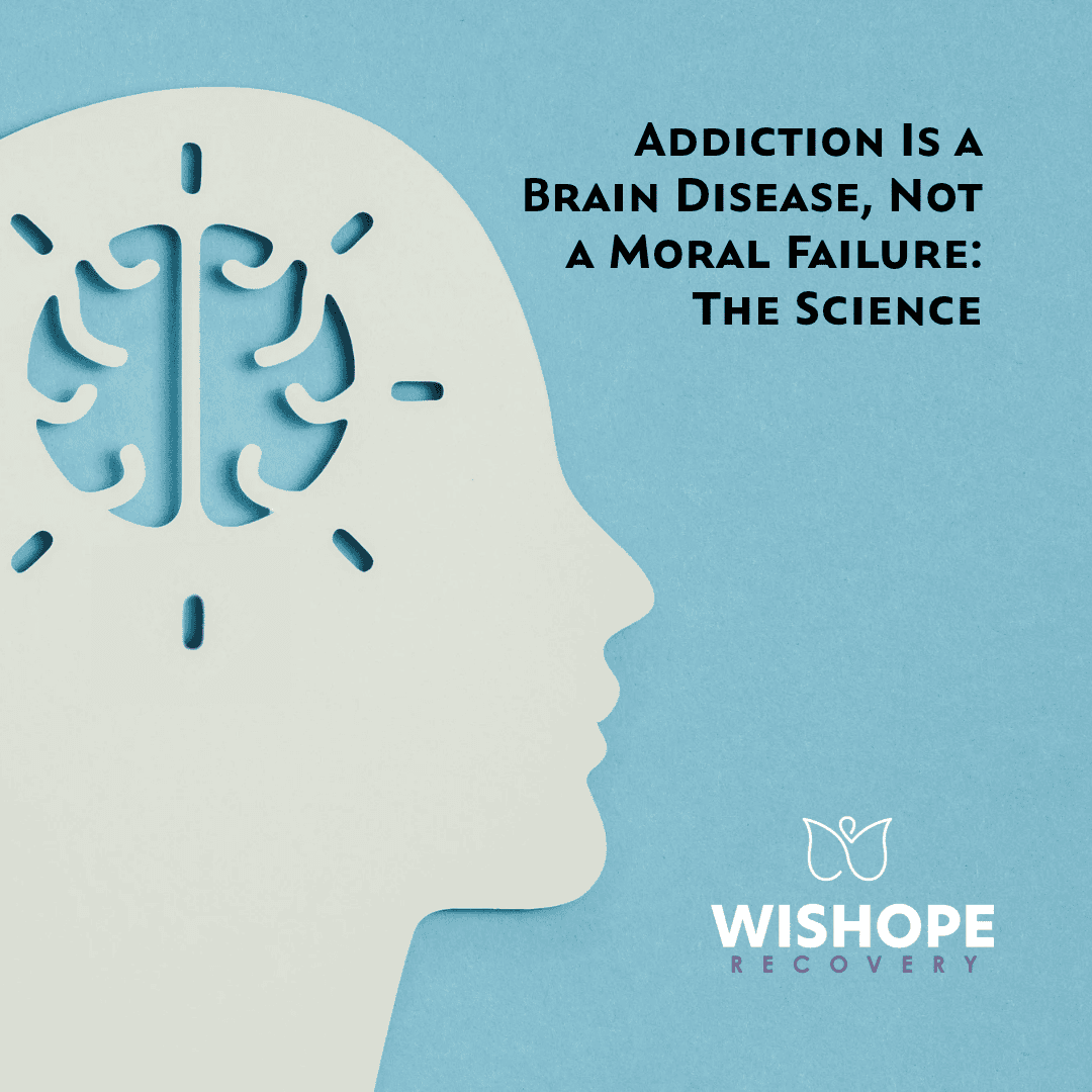 Addiction is a brain disease, not a moral failure