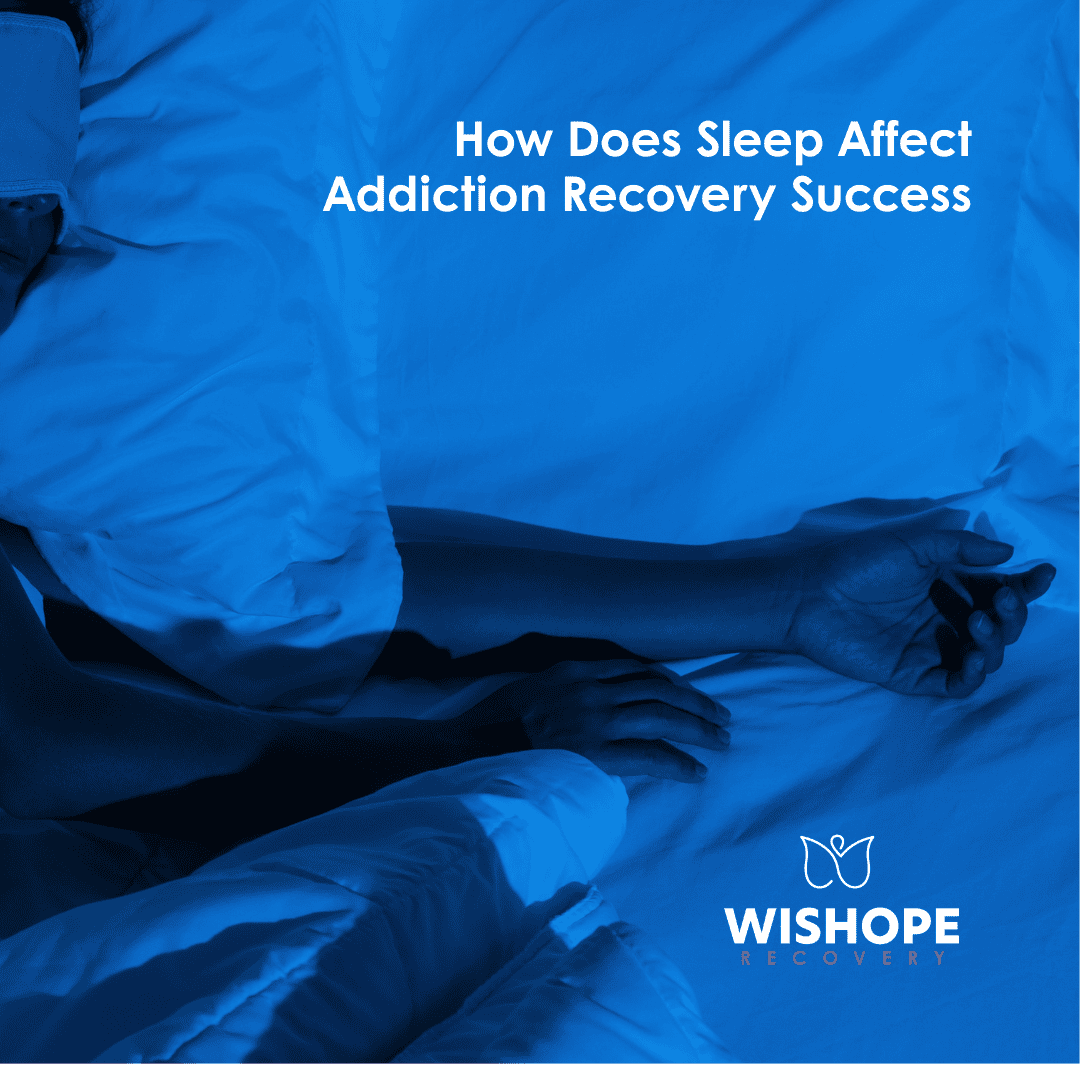 How does sleep affect addiction recovery success