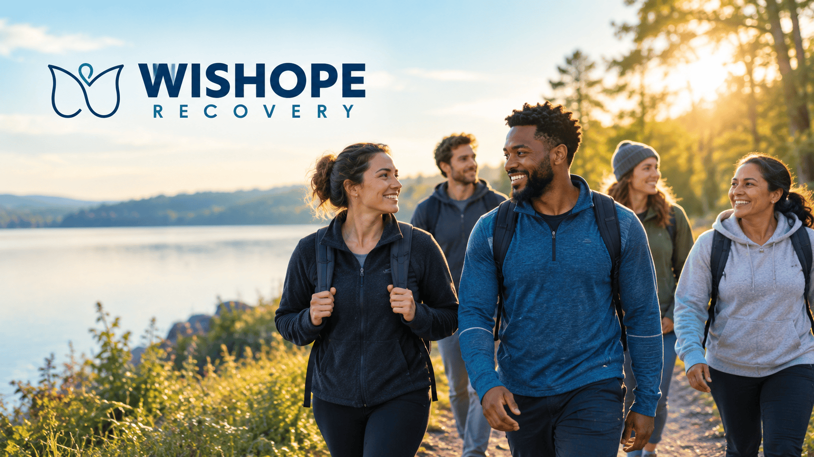 People connecting through personalized recovery support and peer relationships